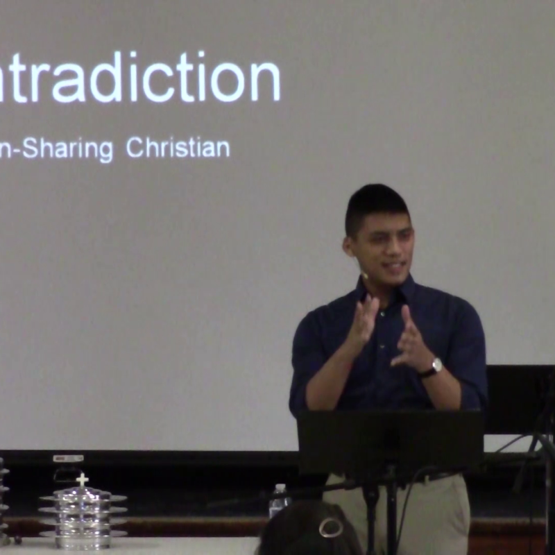 Contradiction: A Non-Sharing Christian (Acts 21-23)